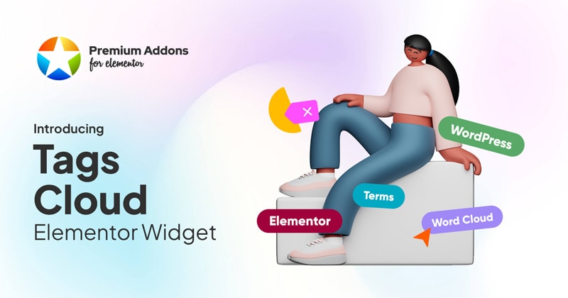 Elementor Tags Cloud layouts 